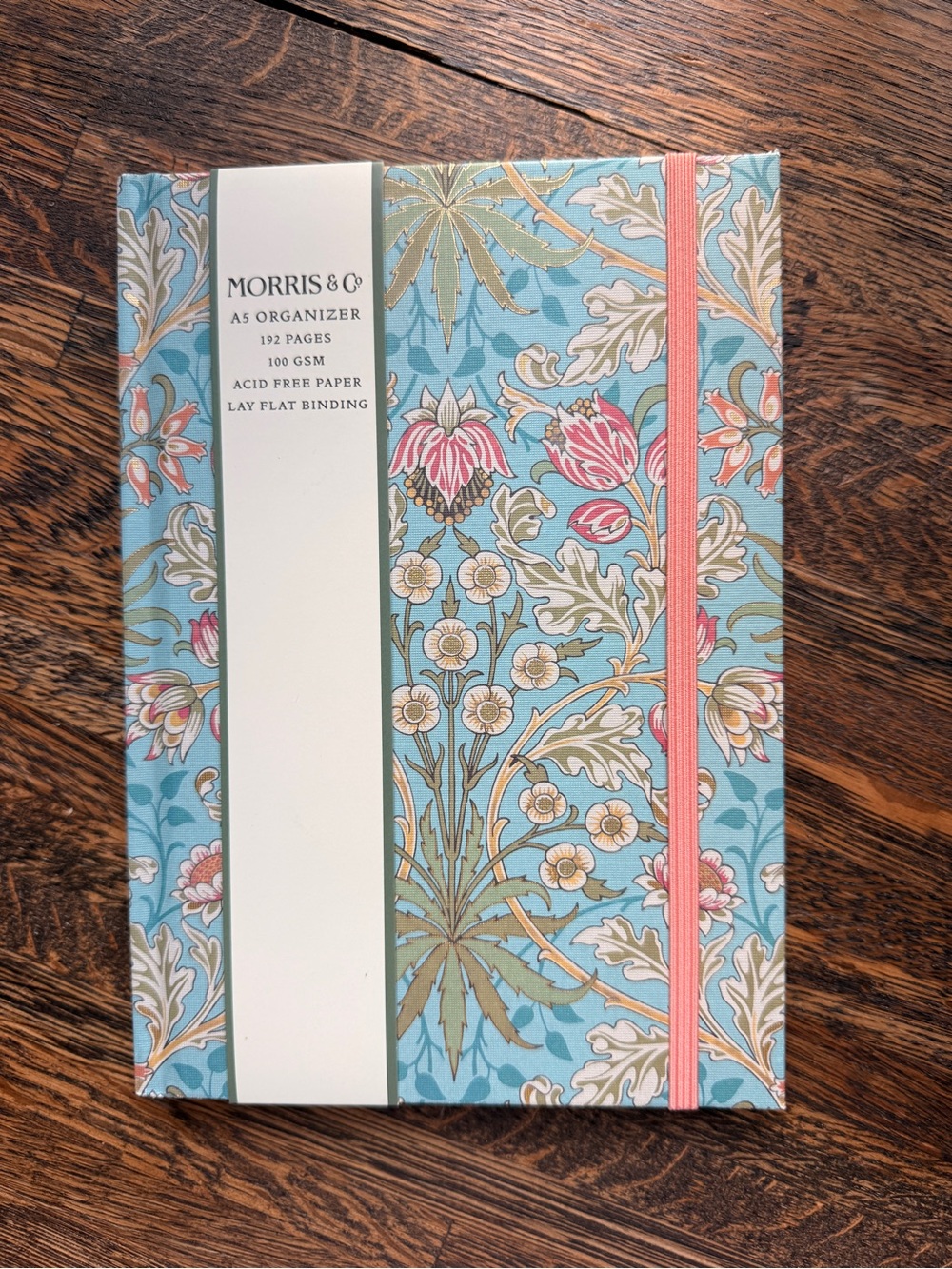 NWT Morris & Co. A5 Undated Organizer Lined Journal Acid Free Paper